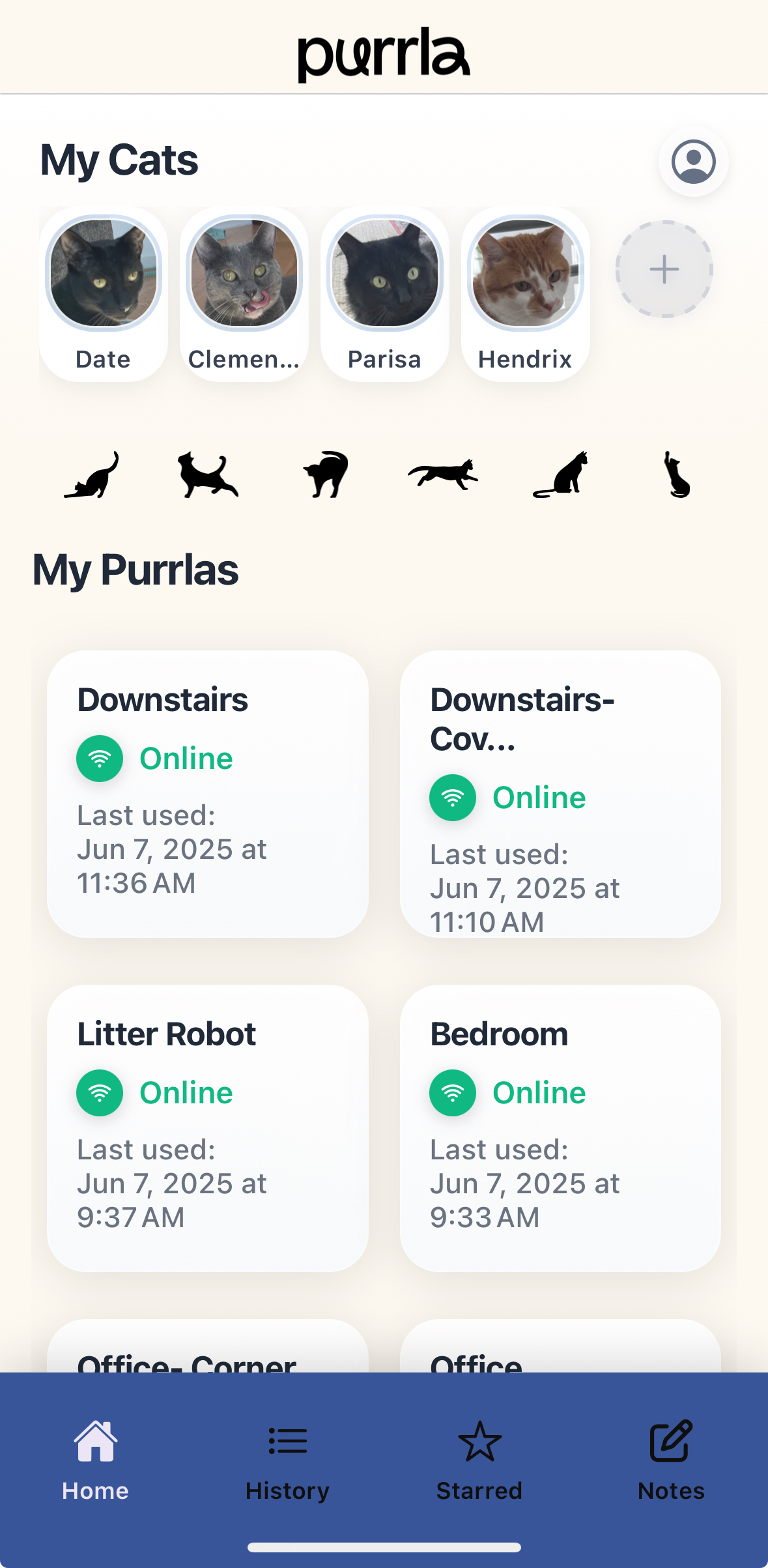 Purrla app screenshot 2
