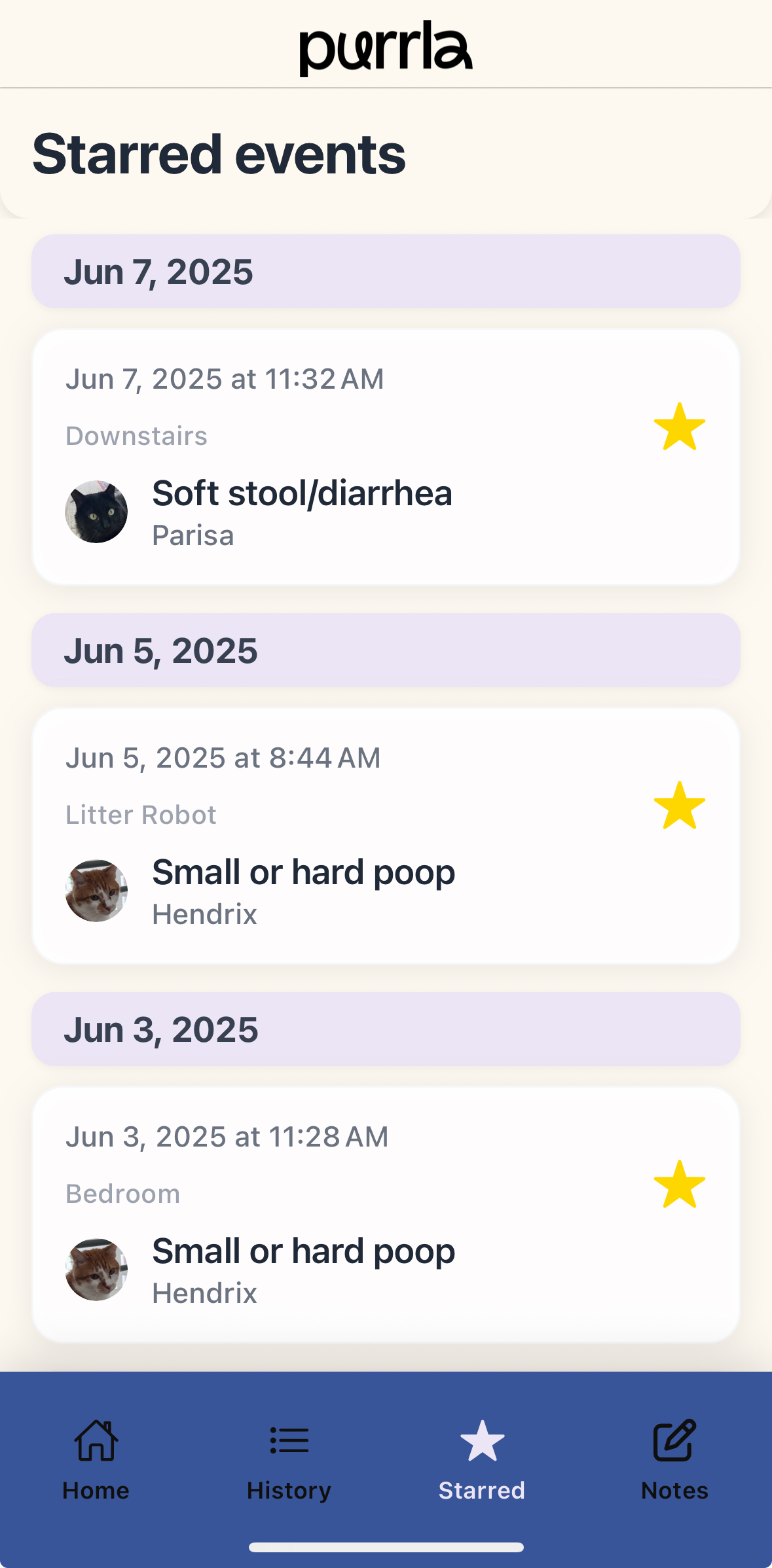 Purrla app screenshot 3